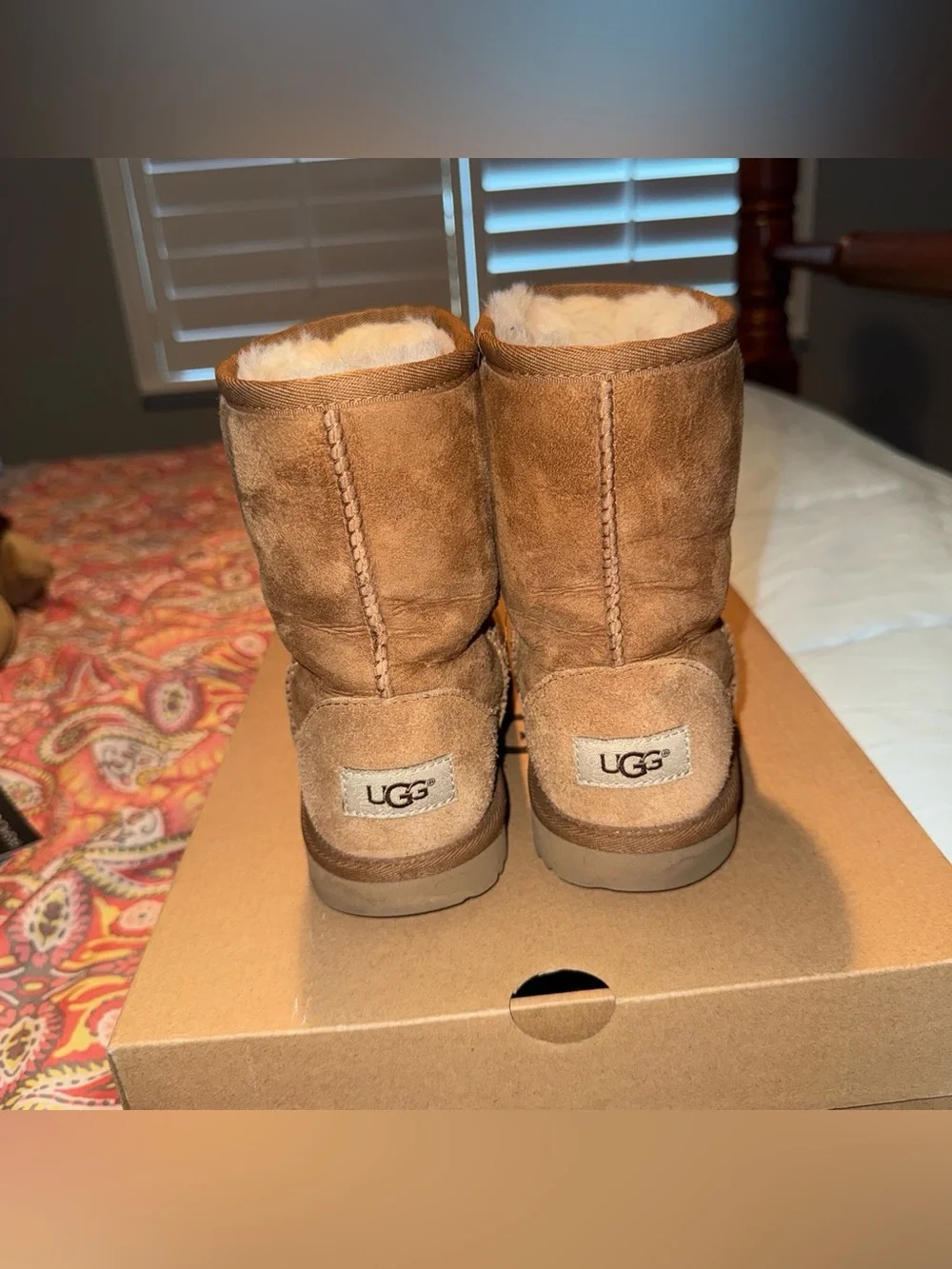 Classic Tan Suede Winter Boot - kids
